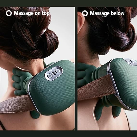 Portable, Bionic Heated Neck and Back Massager Trendy Zone