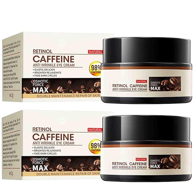 🌟 Retinol Caffeine Anti-Wrinkle Eye Cream – Bright, Youthful Eyes Every Day! 👁✨ Unique MAll