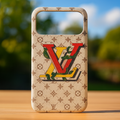 LV Leather iPhone Case Trendy Zone