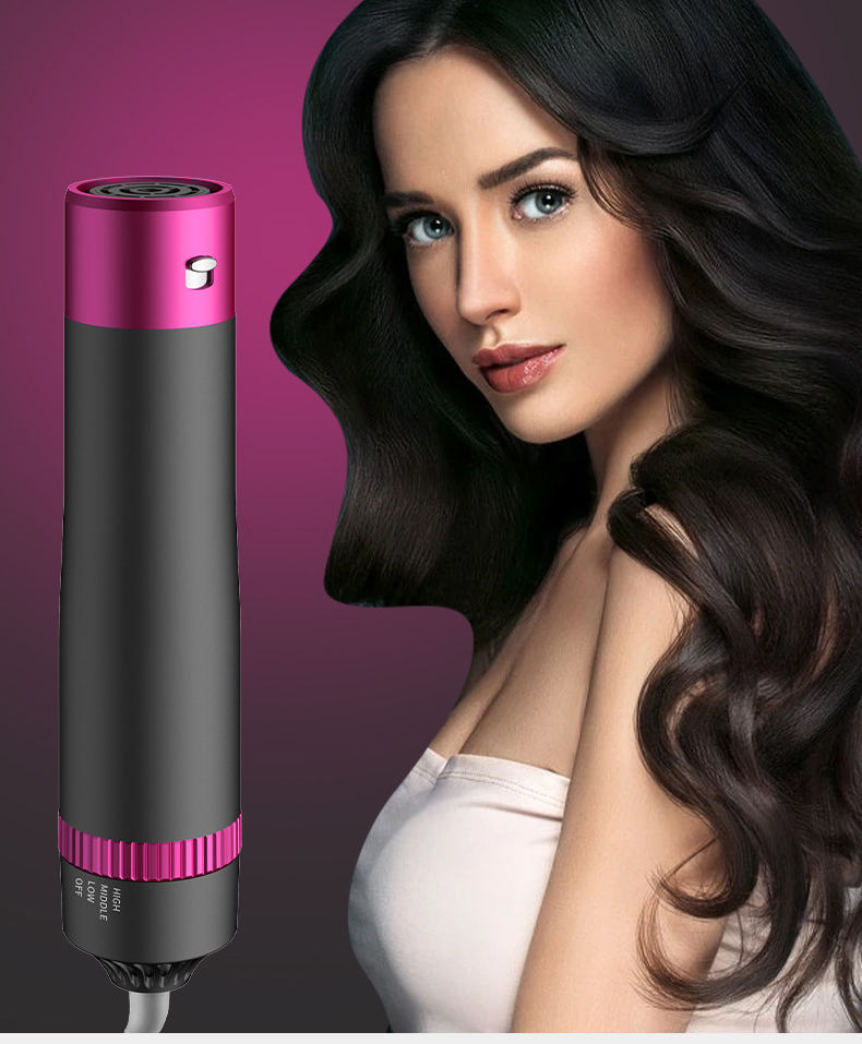 Hot Air Brush: Dry, Style, and Volumize with Ionic Technology (5-in-1) Adeeba's Collection