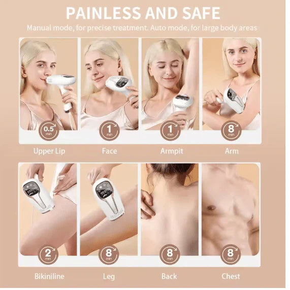 Babyverse - Digital IPL Hair Removal Device GIBBS