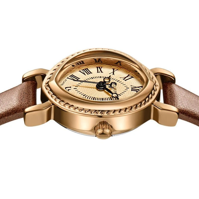 Oval Belt Quartz Movement Waterproof Compact Fashion Watch TrendyZone